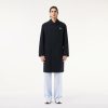 Manteaux & Vestes | LACOSTE Trench Leger Deperlant En Twill De Coton