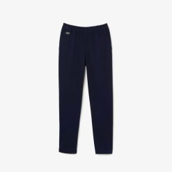 Vetements Garcon | LACOSTE Pantalon Chino Garcon Lacoste En Gabardine De Coton Stretch