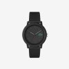 Montres | LACOSTE Montre Homme Lacoste.12.12 Avec Bracelet En Silicone Noir