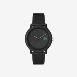 Montres | LACOSTE Montre Homme Lacoste.12.12 Avec Bracelet En Silicone Noir