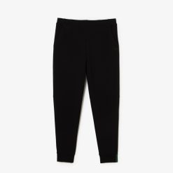 Pantalons & Shorts | LACOSTE Pantalon De Jogging Jogger Slim Fit En Coton Melange Chine