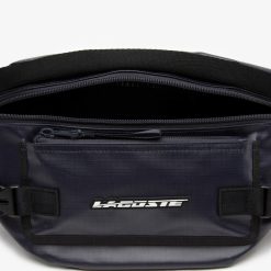 Sacs Banane | LACOSTE Sac Banane Homme Lacoste Avec Imprime Sigle