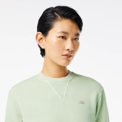 T-Shirts | LACOSTE T-Shirt En Molleton De Coton Teinture Naturelle