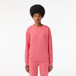 Survetements | LACOSTE Sweatshirt Jogger Femme Lacoste En Molleton