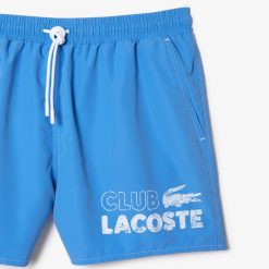 Maillots De Bain | LACOSTE Short De Bain Homme Lacoste Avec Boxer Integre Quick Dry