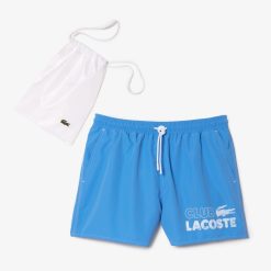 Maillots De Bain | LACOSTE Short De Bain Homme Lacoste Avec Boxer Integre Quick Dry