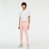 Pantalons & Shorts | LACOSTE Pantalon De Survetement Jogger Slim Fit Homme En Molleton De Coton Biologique