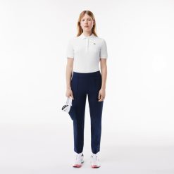 Vetements De Sport | LACOSTE Polo Femme Slim Fit Golf Lacoste Sport Ultra-Dry En Coton Biologique