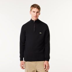 Pullovers | LACOSTE Pull Camionneur En Laine Unie