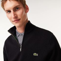 Pullovers | LACOSTE Pull Camionneur En Laine Unie