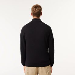 Pullovers | LACOSTE Pull Camionneur En Laine Unie