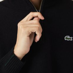 Pullovers | LACOSTE Pull Camionneur En Laine Unie