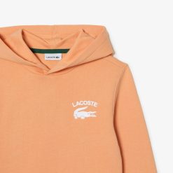 Vetements Garcon | LACOSTE Sweatshirt A Capuche Garcon Lacoste Avec Imprimes