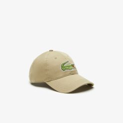 Chapeaux & Casquettes | LACOSTE Casquette Unie Ajustable Lacoste En Twill De Coton Biologique