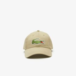 Chapeaux & Casquettes | LACOSTE Casquette Unie Ajustable Lacoste En Twill De Coton Biologique