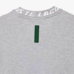 T-Shirts | LACOSTE T-Shirt Homme Regular Fit Marquage Sur Le Col Lacoste