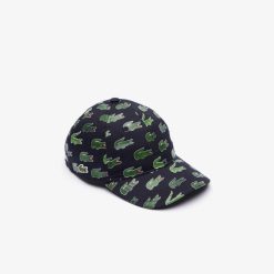 Accessoires | LACOSTE Casquette A Imprime Signature En Coton