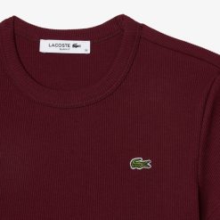 T-Shirts | LACOSTE T-Shirt Cotele Slim Fit En Coton