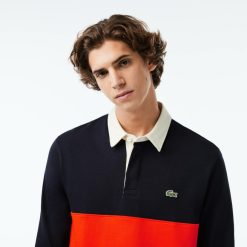 Polos | LACOSTE Polo Color-Block Inspiration Rugby En Coton