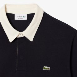 Polos | LACOSTE Polo Color-Block Inspiration Rugby En Coton