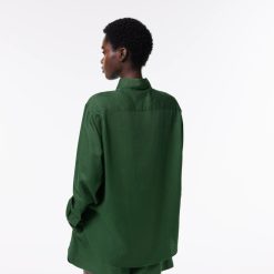 Chemises & Hauts | LACOSTE Chemise Fluide Oversize En Lyocell