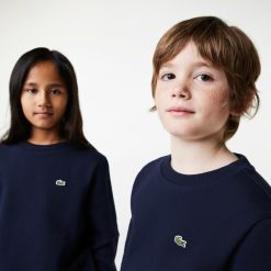 Vetements Fille | LACOSTE Sweatshirt Enfant Lacoste En Molleton De Coton Biologique