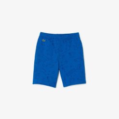 Vetements Garcon | LACOSTE Short A Motif Crocodile En Molleton