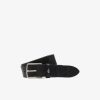 Ceintures | LACOSTE Ceinture Avec Monogramme Embosse En Cuir