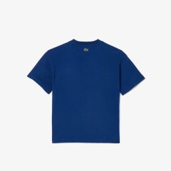 Vetements Garcon | LACOSTE T-Shirt Avec Imprime Graphique En Coton