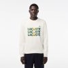 Sweatshirts | LACOSTE Sweatshirt En Molleton Imprime Balles