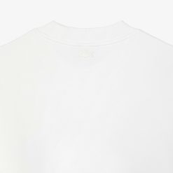 Sweatshirts | LACOSTE Sweatshirt Imprime Homme Lacoste X Netflix En Molleton De Coton Biologique