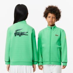 Vetements Fille | LACOSTE Sweatshirt Zippe Tennis Edition Mutua Madrid Open