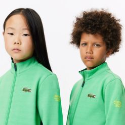 Vetements Fille | LACOSTE Sweatshirt Zippe Tennis Edition Mutua Madrid Open