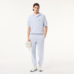 Pantalons & Shorts | LACOSTE Pantalon De Survetement Jogger Homme Lacoste En Molleton Gratte