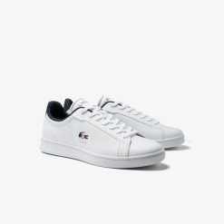 Sneakers | LACOSTE Sneakers Carnaby Pro Homme Lacoste En Cuir Tricolores