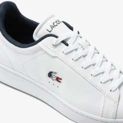 Sneakers | LACOSTE Sneakers Carnaby Pro Homme Lacoste En Cuir Tricolores