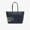 Sacs A Main & Cabas | LACOSTE Grand Sac Cabas Edition Roland Garros En Toile