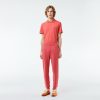 Pantalons & Shorts | LACOSTE Pantalon De Survetement Jogger Slim Fit Homme En Molleton De Coton Biologique