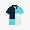 Vetements Garcon | LACOSTE Polo Tennis En Maille Piquee Recyclee