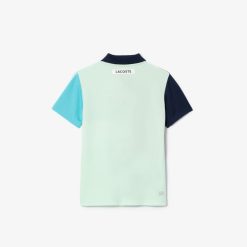 Vetements Garcon | LACOSTE Polo Tennis En Maille Piquee Recyclee