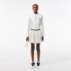 Vetements De Sport | LACOSTE Sweatshirt Slim Fit Sport Avec Manches Contrastees