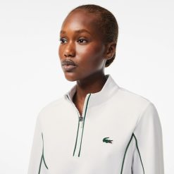 Vetements De Sport | LACOSTE Sweatshirt Slim Fit Sport Avec Manches Contrastees