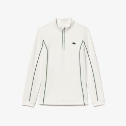 Vetements De Sport | LACOSTE Sweatshirt Slim Fit Sport Avec Manches Contrastees