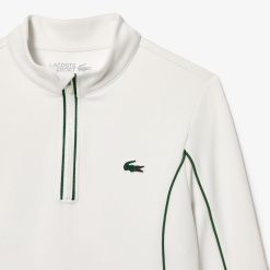 Vetements De Sport | LACOSTE Sweatshirt Slim Fit Sport Avec Manches Contrastees