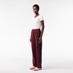 Pantalons & Shorts | LACOSTE Pantalon De Survetement Paris Color-Block En Interlock