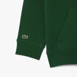 Vetements Fille | LACOSTE Sweatshirt A Capuche Imprime Dos