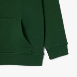 Vetements Fille | LACOSTE Sweatshirt A Capuche Imprime Dos