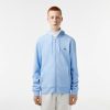 Sweatshirts | LACOSTE Sweatshirt Jogger Zippe Homme En Molleton Lacoste Avec Poche Kangourou