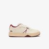 Sneakers | LACOSTE Sneakers L001 Homme En Cuir Avec Oeillets