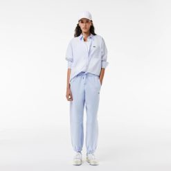 Chemises & Hauts | LACOSTE Chemise Oversize Fit En Popeline De Coton